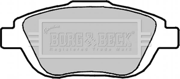 Borg & Beck BBP2096 - Set placute frana,frana disc aaoparts.ro