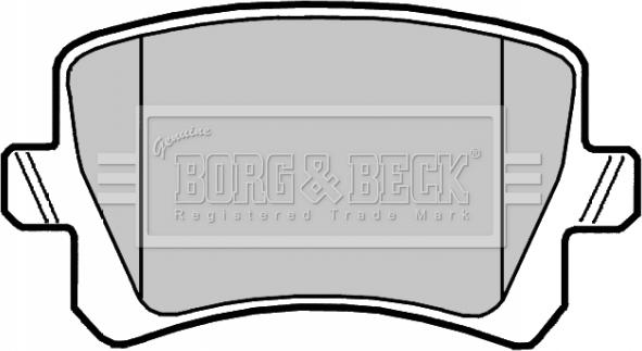 Borg & Beck BBP2044 - Set placute frana,frana disc aaoparts.ro