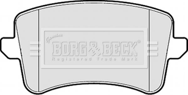 Borg & Beck BBP2055 - Set placute frana,frana disc aaoparts.ro