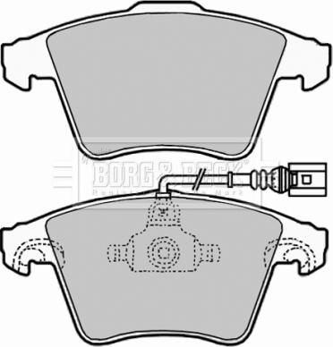 AutomotiveAdriado GLBP0593 - Set placute frana,frana disc aaoparts.ro
