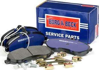 Borg & Beck BBP2030 - Set placute frana,frana disc aaoparts.ro