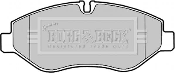 Borg & Beck BBP2021 - Set placute frana,frana disc aaoparts.ro
