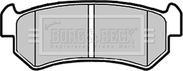 Borg & Beck BBP2146 - Set placute frana,frana disc aaoparts.ro