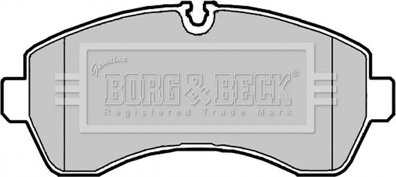 Borg & Beck BBP2147 - Set placute frana,frana disc aaoparts.ro
