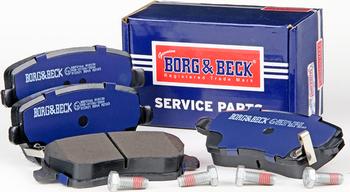 Borg & Beck BBP2166 - Set placute frana,frana disc aaoparts.ro