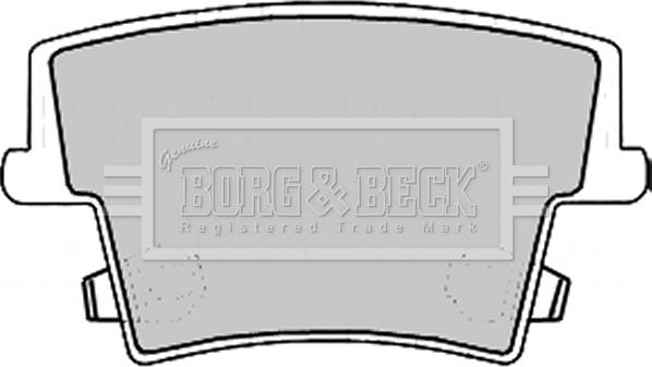 Borg & Beck BBP2168 - Set placute frana,frana disc aaoparts.ro
