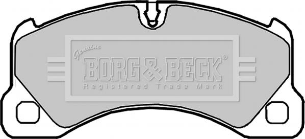 Borg & Beck BBP2101 - Set placute frana,frana disc aaoparts.ro