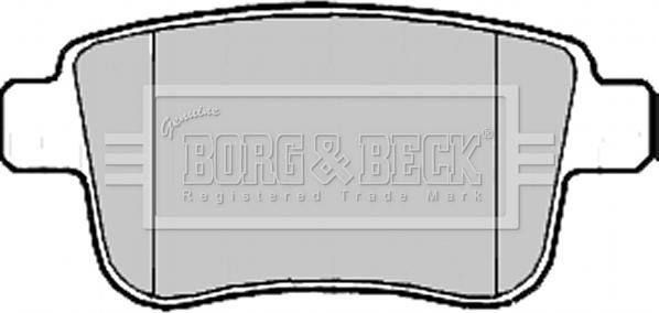 Borg & Beck BBP2185 - Set placute frana,frana disc aaoparts.ro