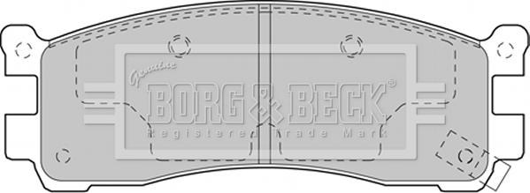 Borg & Beck BBP2135 - Set placute frana,frana disc aaoparts.ro