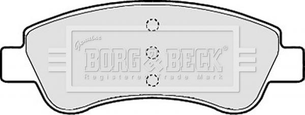 Borg & Beck BBP2131 - Set placute frana,frana disc aaoparts.ro