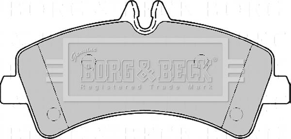 Borg & Beck BBP2170 - Set placute frana,frana disc aaoparts.ro