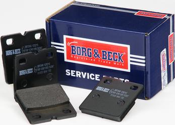 Borg & Beck BBP2846 - Set placute de frana,frana de parcare cu disc aaoparts.ro