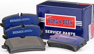 Borg & Beck BBP2868 - Set placute frana,frana disc aaoparts.ro
