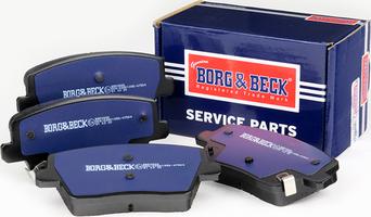 Borg & Beck BBP2826 - Set placute frana,frana disc aaoparts.ro