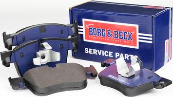 Borg & Beck BBP2822 - Set placute frana,frana disc aaoparts.ro