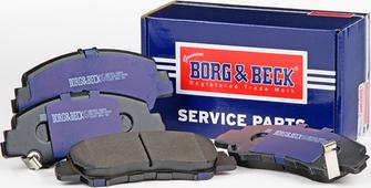 Borg & Beck BBP2872 - Set placute frana,frana disc aaoparts.ro