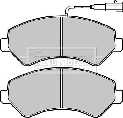 Borg & Beck BBP2394 - Set placute frana,frana disc aaoparts.ro