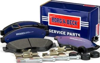Borg & Beck BBP2393 - Set placute frana,frana disc aaoparts.ro
