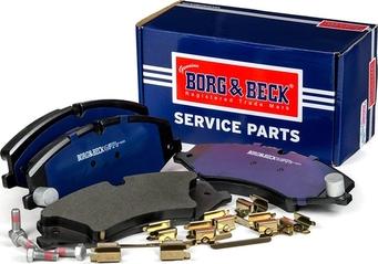 Borg & Beck BBP2306 - Set placute frana,frana disc aaoparts.ro