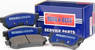 Borg & Beck BBP2307 - Set placute frana,frana disc aaoparts.ro