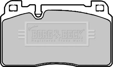 Borg & Beck BBP2382 - Set placute frana,frana disc aaoparts.ro