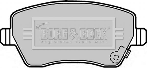 Borg & Beck BBP2297 - Set placute frana,frana disc aaoparts.ro
