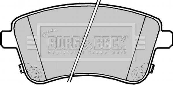 Borg & Beck BBP2233 - Set placute frana,frana disc aaoparts.ro