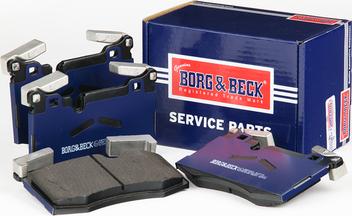 Borg & Beck BBP2221 - Set placute frana,frana disc aaoparts.ro
