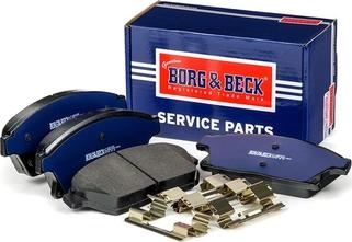 Borg & Beck BBP2228 - Set placute frana,frana disc aaoparts.ro