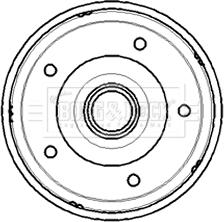 Borg & Beck BBR7194 - Tambur frana aaoparts.ro