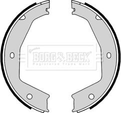 Borg & Beck BBS6441 - Set saboti frana, frana de mana aaoparts.ro