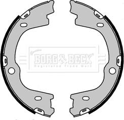 Borg & Beck BBS6459 - Set saboti frana, frana de mana aaoparts.ro