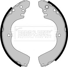 Borg & Beck BBS6484 - Set saboti frana, frana de mana aaoparts.ro