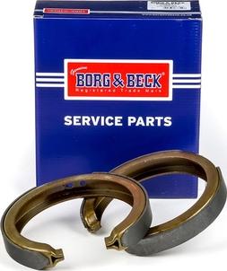 Borg & Beck BBS6525 - Set saboti frana, frana de mana aaoparts.ro