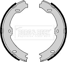 Borg & Beck BBS6396 - Set saboti frana, frana de mana aaoparts.ro