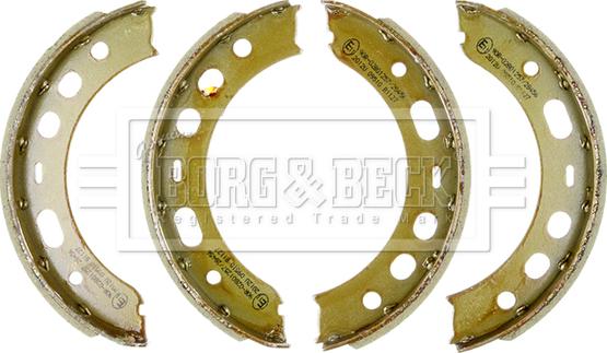 Borg & Beck BBS6392 - Set saboti frana, frana de mana aaoparts.ro