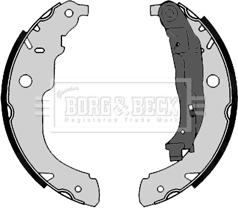 Borg & Beck BBS6366 - Set saboti frana aaoparts.ro