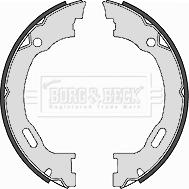 Borg & Beck BBS6363 - Set saboti frana, frana de mana aaoparts.ro
