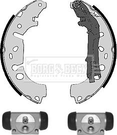 Borg & Beck BBS1089K - Set saboti frana aaoparts.ro