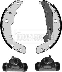 Borg & Beck BBS1123K - Set saboti frana aaoparts.ro
