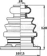 Borg & Beck BCB6185 - Burduf cauciuc, articulatie planetara aaoparts.ro