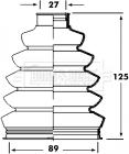 Borg & Beck BCB2358 - Burduf cauciuc, articulatie planetara aaoparts.ro