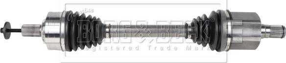 Borg & Beck BDS1281 - Planetara aaoparts.ro