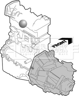 Borg & Beck BEM3589 - Suport motor aaoparts.ro