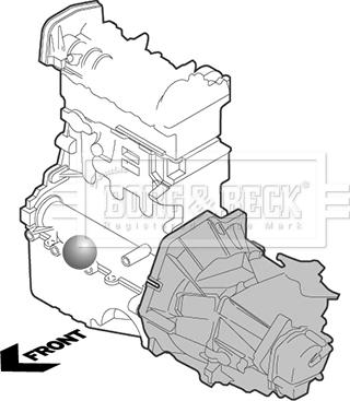 Borg & Beck BEM3114 - Suport motor aaoparts.ro
