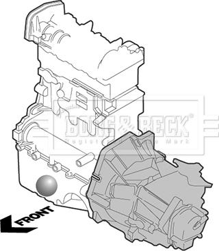 Borg & Beck BEM4318 - Suport motor aaoparts.ro