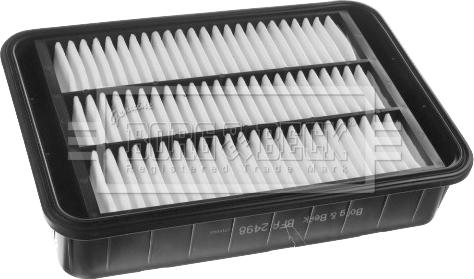 Borg & Beck BFA2498 - Filtru aer aaoparts.ro