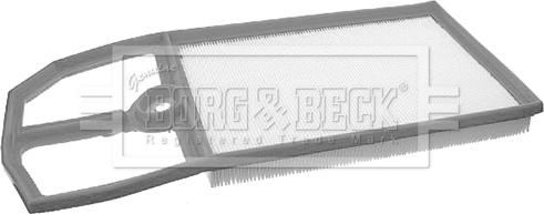Borg & Beck BFA2041 - Filtru aer aaoparts.ro