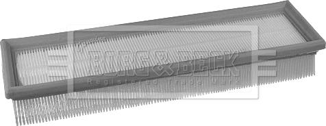 Borg & Beck BFA2309 - Filtru aer aaoparts.ro