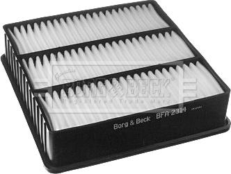 Borg & Beck BFA2314 - Filtru aer aaoparts.ro